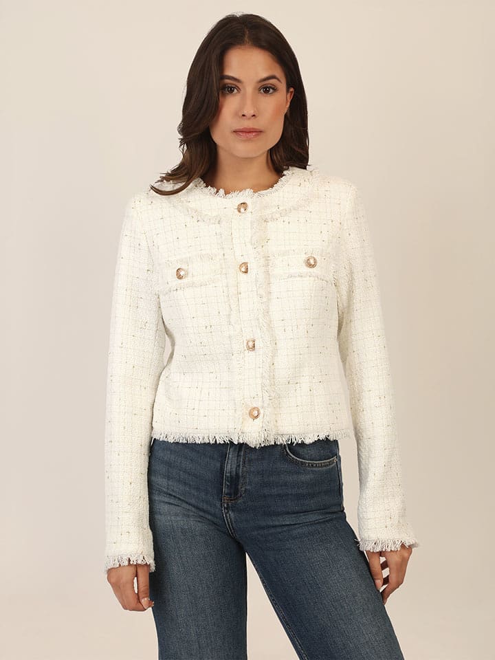 APART Blezer w kolorze kremowym rozmiar: 38