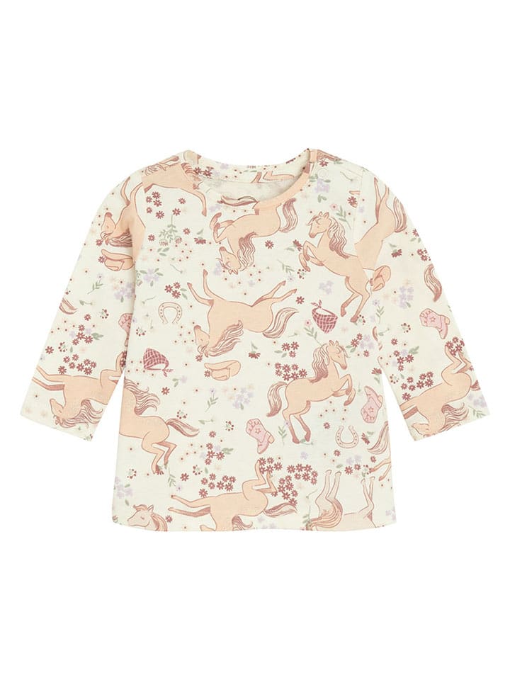 COOL CLUB Koszulka w kolorze beżowym rozmiar: 68