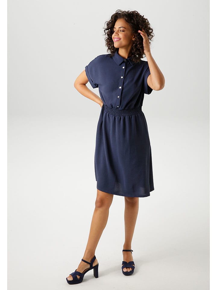 Aniston Sukienka w kolorze granatowym rozmiar: 40