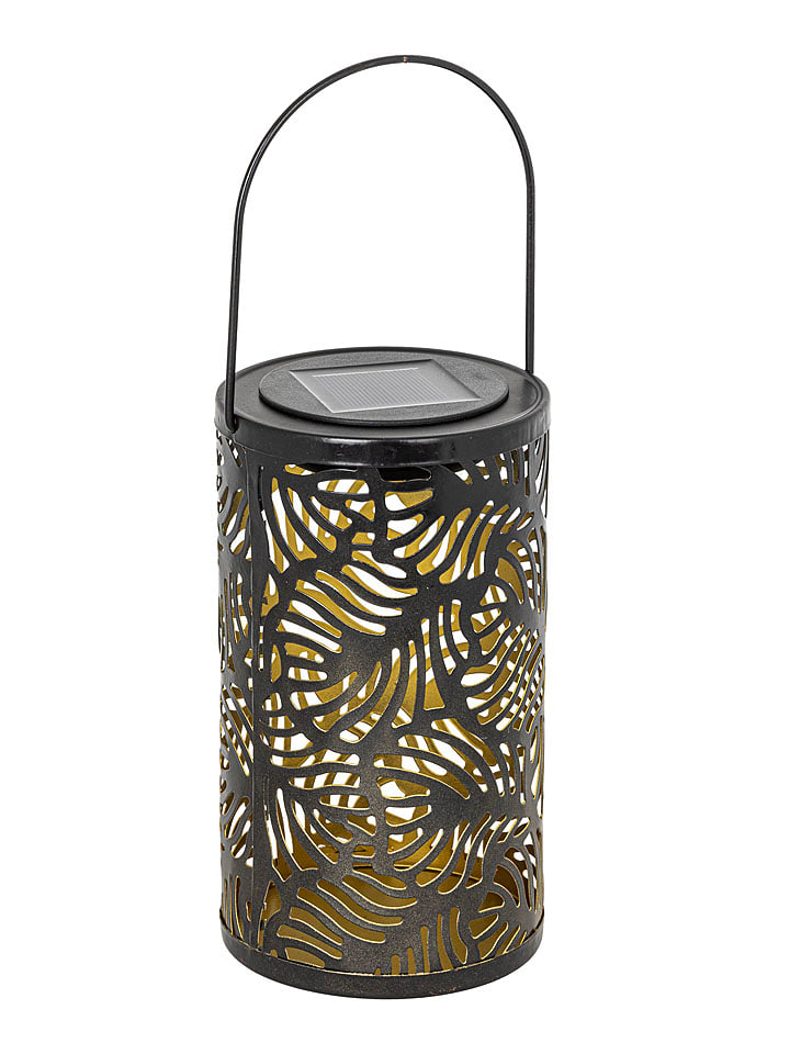 Garden Hero Solarny lampion LED w kolorze miedzianym - wys. 18 x Ø 10 cm rozmiar: onesize