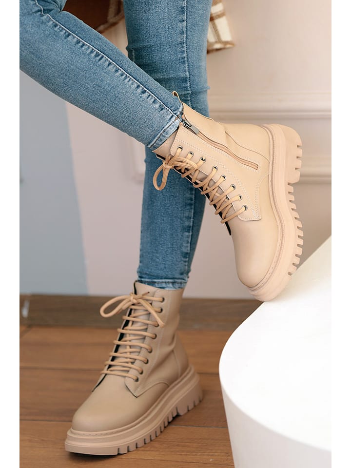 Gerois Trzewiki w kolorze piaskowym rozmiar: 37