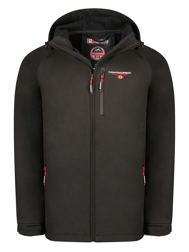Canadian Peak Kurtka softshellowa "Takiteak" w kolorze czarnym rozmiar: 3XL