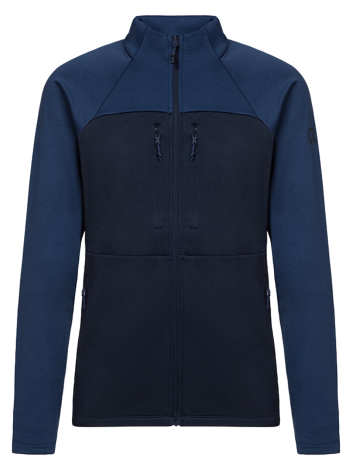 ROCK EXPERIENCE Kurtka polarowa "Linzor" w kolorze granatowym rozmiar: L