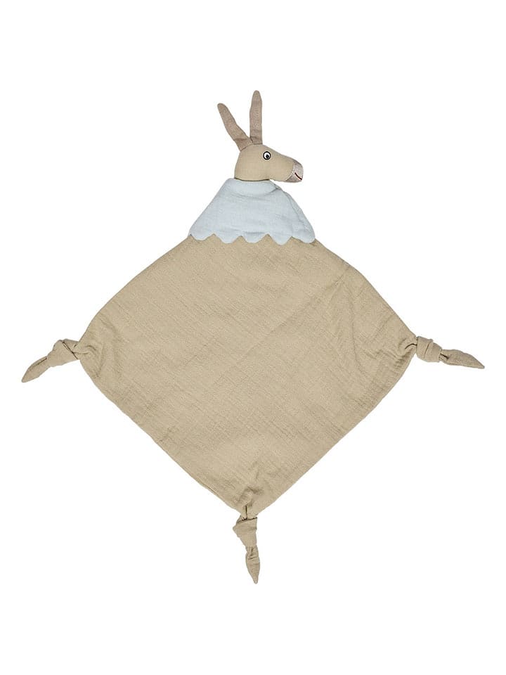 OYOY mini Chusta-przytulanka "Donny" w kolorze beżowym - 0+ rozmiar: onesize