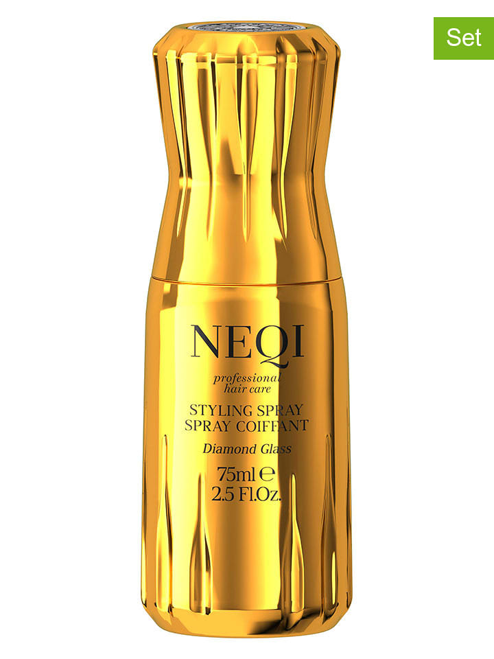NEQI Mgiełki do stylizacji (2 szt.) "Diamond Glass" - po 75 ml rozmiar: onesize