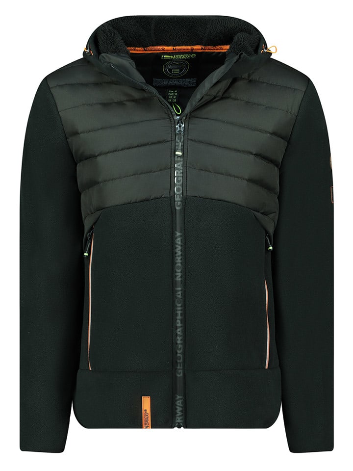 Geographical Norway Kurtka polarowa "Timeup" w kolorze czarnym rozmiar: L