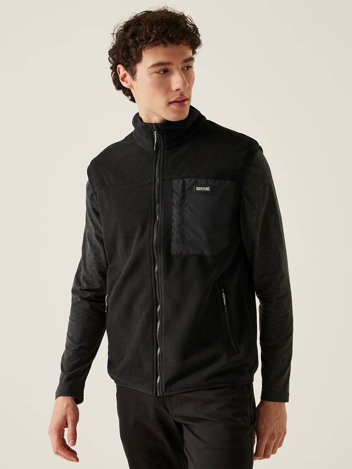 Regatta Kamizelka polarowa "Frankie" w kolorze czarnym rozmiar: 5XL