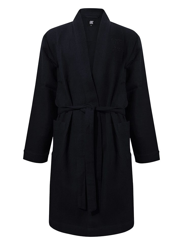 CR7 Szlafrok w kolorze czarnym rozmiar: M