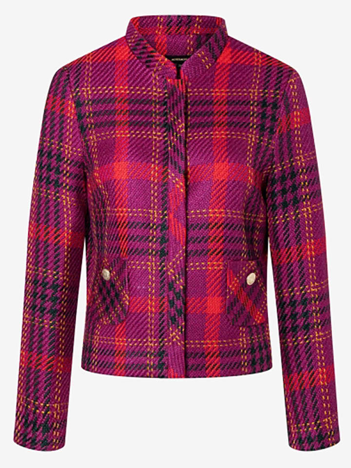 More & More Kurtka w kolorze fioletowo-czerwonym rozmiar: 36