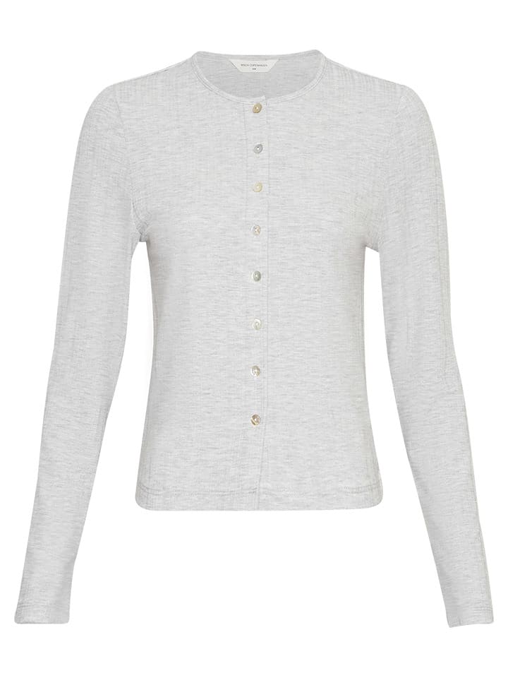 MOSS COPENHAGEN Kardigan w kolorze szarym rozmiar: L/XL