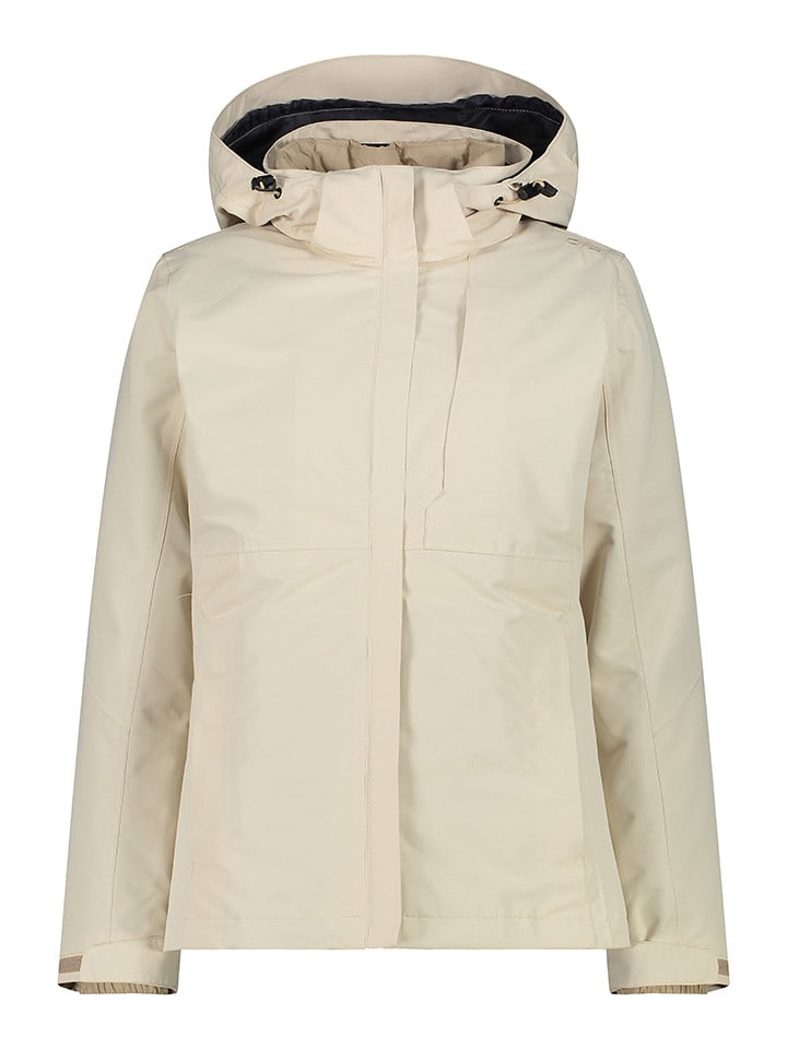 CMP Kurtka funkcyjna 3w1 w kolorze beżowym rozmiar: 36