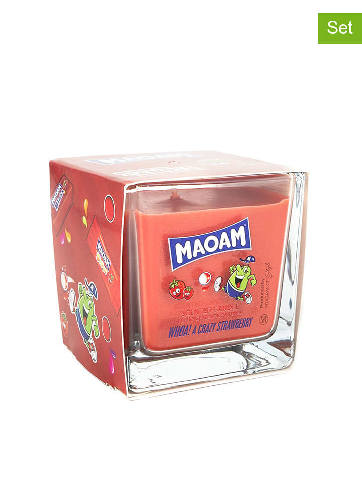 Haribo Świece zapachowe (2 szt.) "Crazy Strawberry" - 2 x 200 g rozmiar: onesize