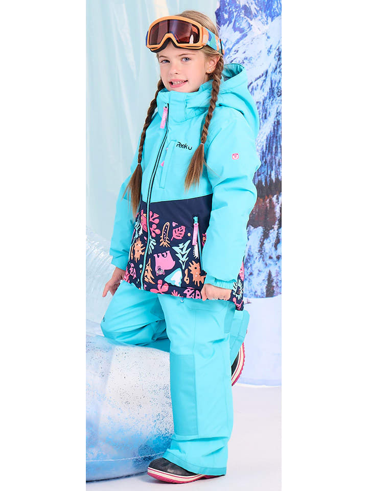 Peek U Zimowa kurtka funkcyjna "Livia" w kolorze błękitno-granatowym rozmiar: 122