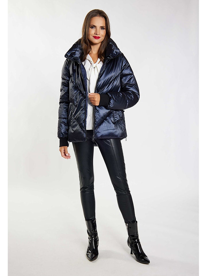 Schmuddelwedda Kurtka pikowana w kolorze granatowym rozmiar: M