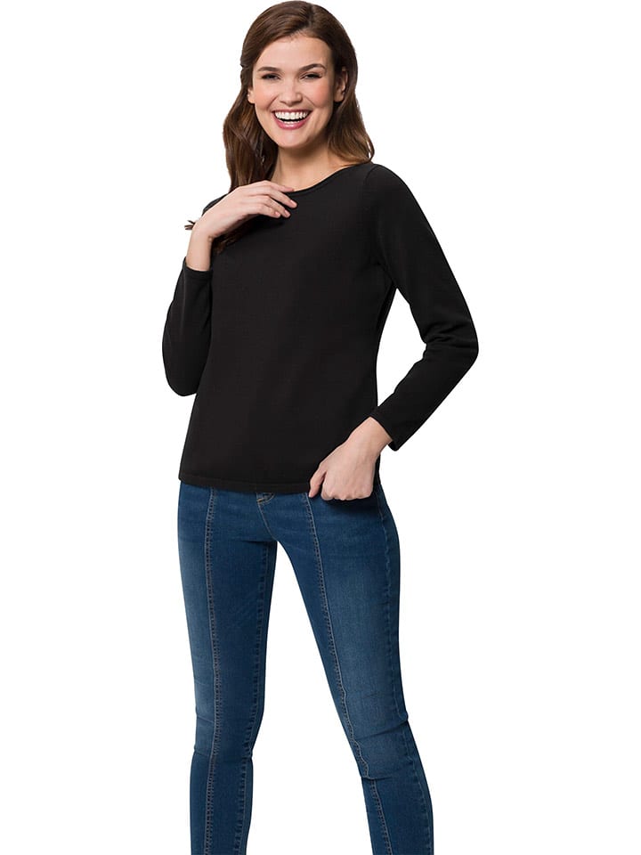 Heine Sweter w kolorze czarnym rozmiar: 44