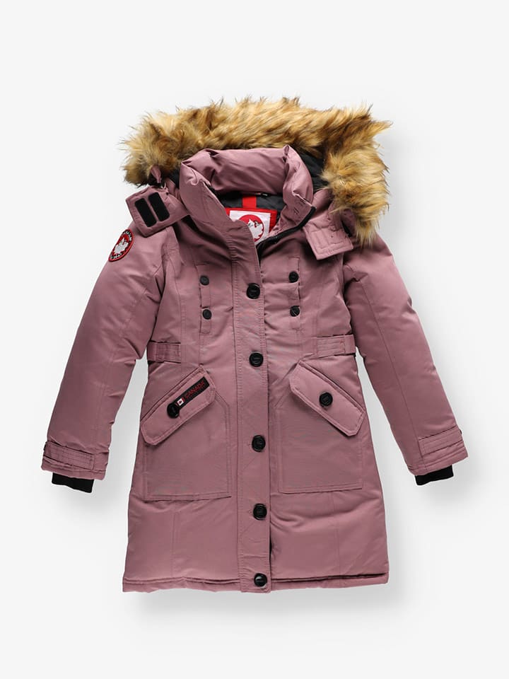CANADA weather gear Parka w kolorze jasnoróżowym rozmiar: 140-152
