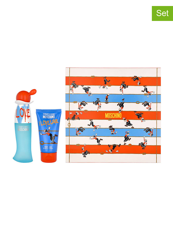 Moschino 2-częściowy zestaw "Cheap & Chic I Love Love" rozmiar: onesize