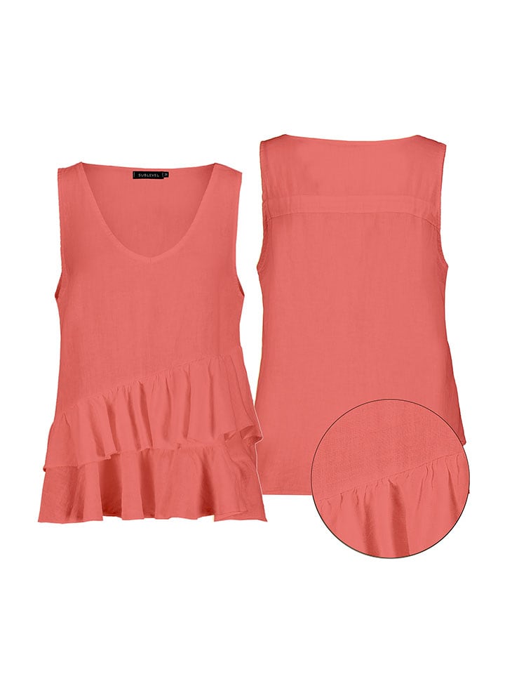 Eight2Nine Top w kolorze różowym rozmiar: M/L