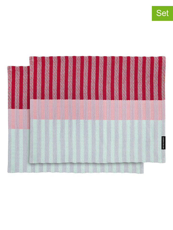 Remember Podkładki stołowe (2 szt.) ze wzorem - 43,5 x 32 cm rozmiar: onesize