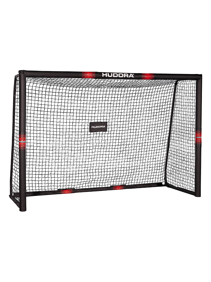 Hudora Bramka "Pro Tect 240" w kolorze czarnym do piłki nożnej - 4+ rozmiar: onesize