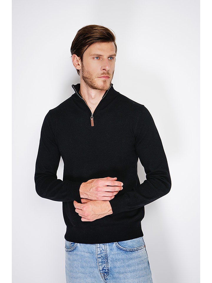 William de Faye Sweter w kolorze czarnym rozmiar: 42