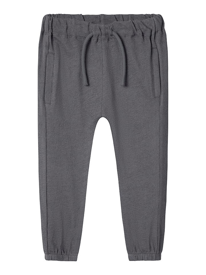 Lil Atelier Spodnie dresowe "Dias" w kolorze antracytowym rozmiar: 92