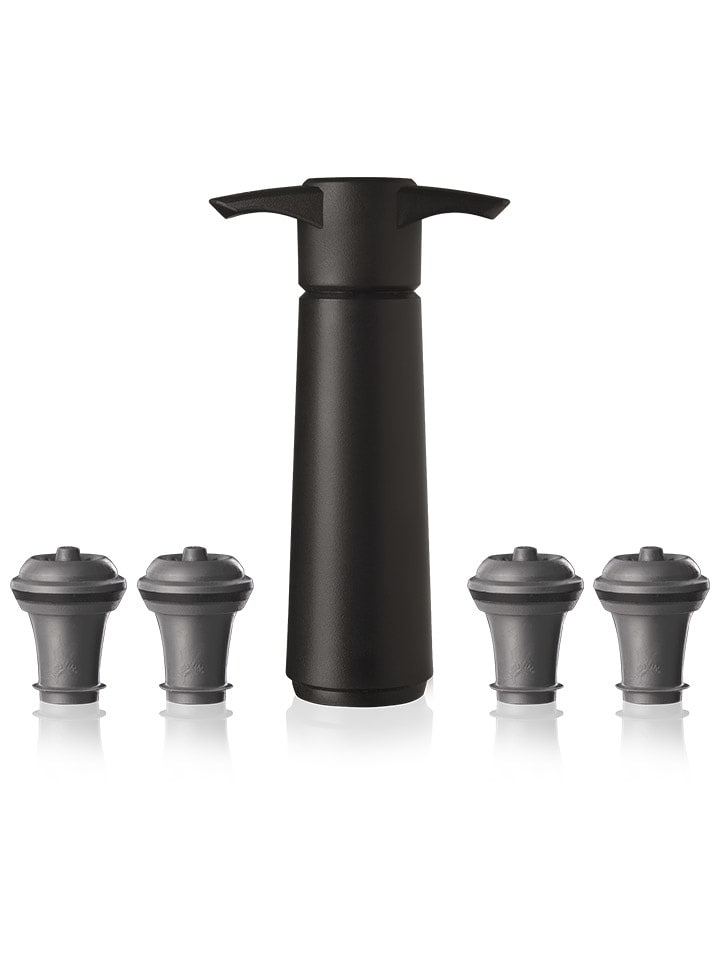 Vacu Vin 5-częściowy zestaw w kolorze czarnym rozmiar: onesize