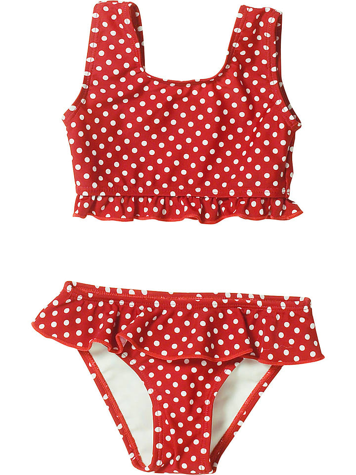 Playshoes Bikini w kolorze czerwono-białym rozmiar: 134/140