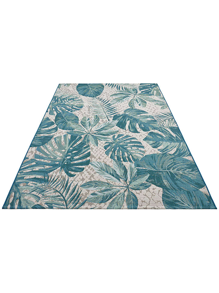 Hanse Home Dywan zewnętrzny "Flair" w kolorze turkusowo-niebieskim rozmiar: 80x165 cm