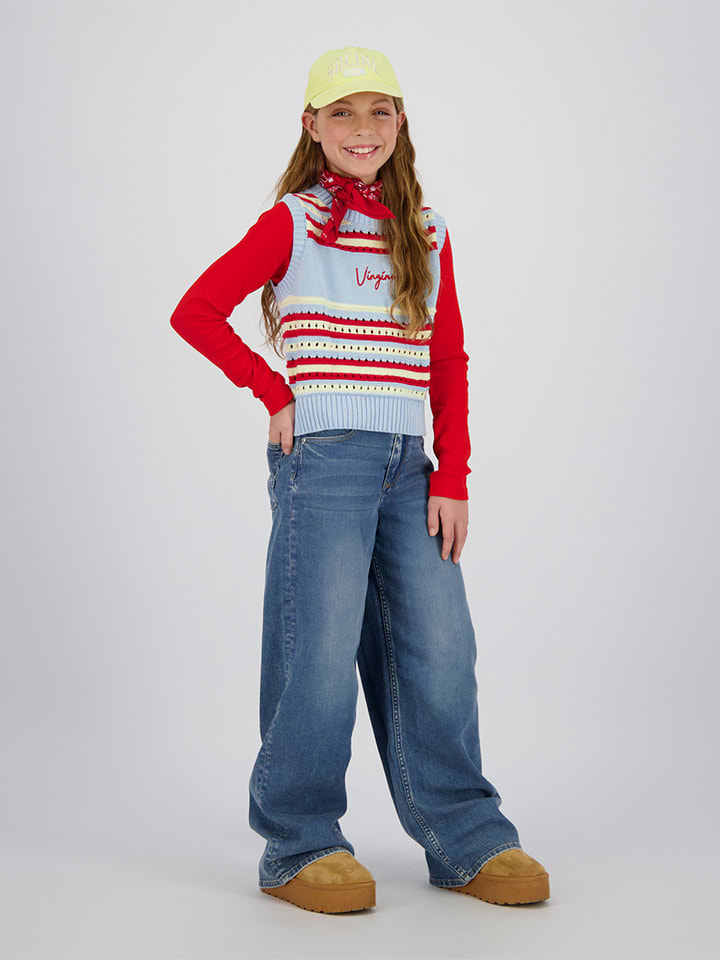 Vingino Dżinsy "Carice" - Comfort fit - w kolorze niebieskim rozmiar: 92