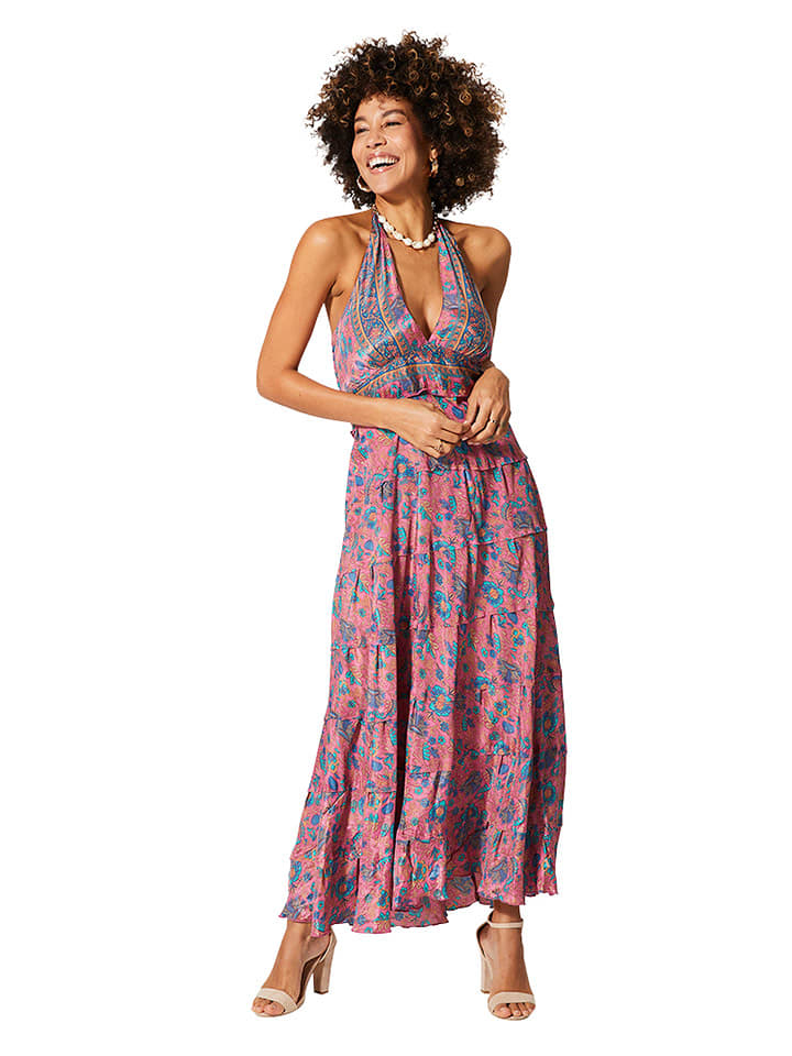 Aller Simplement Sukienka w kolorze różowo-niebieskim rozmiar: 34-40