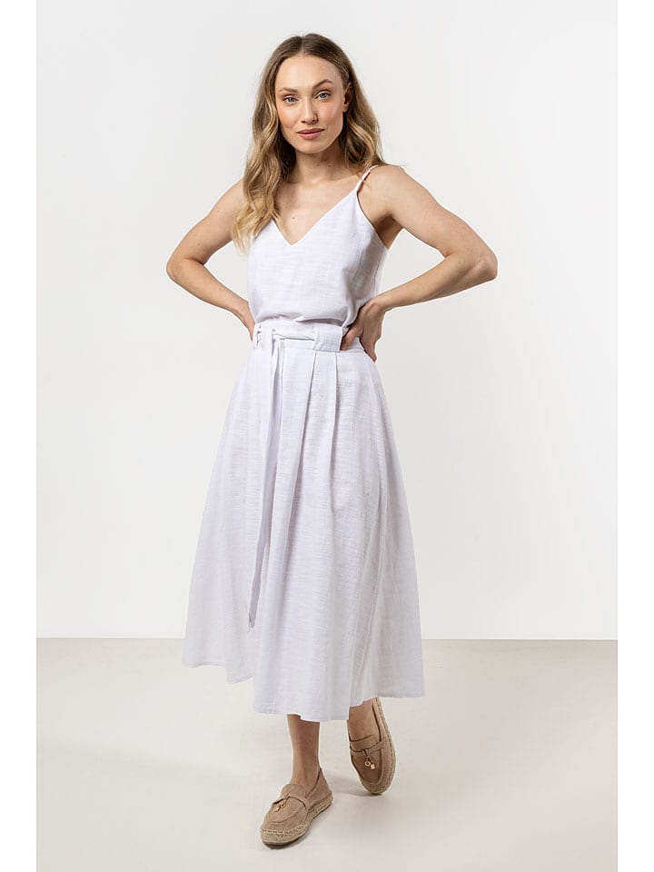 Awama Spódnica w kolorze białym rozmiar: S