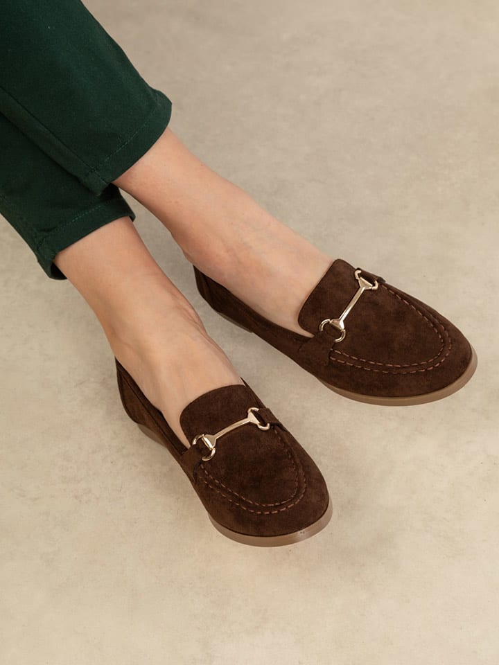 Bellucci Mokasyny w kolorze brązowym rozmiar: 38