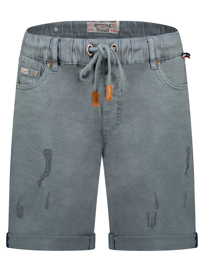 Geographical Norway Bermudy w kolorze niebieskim rozmiar: XXL