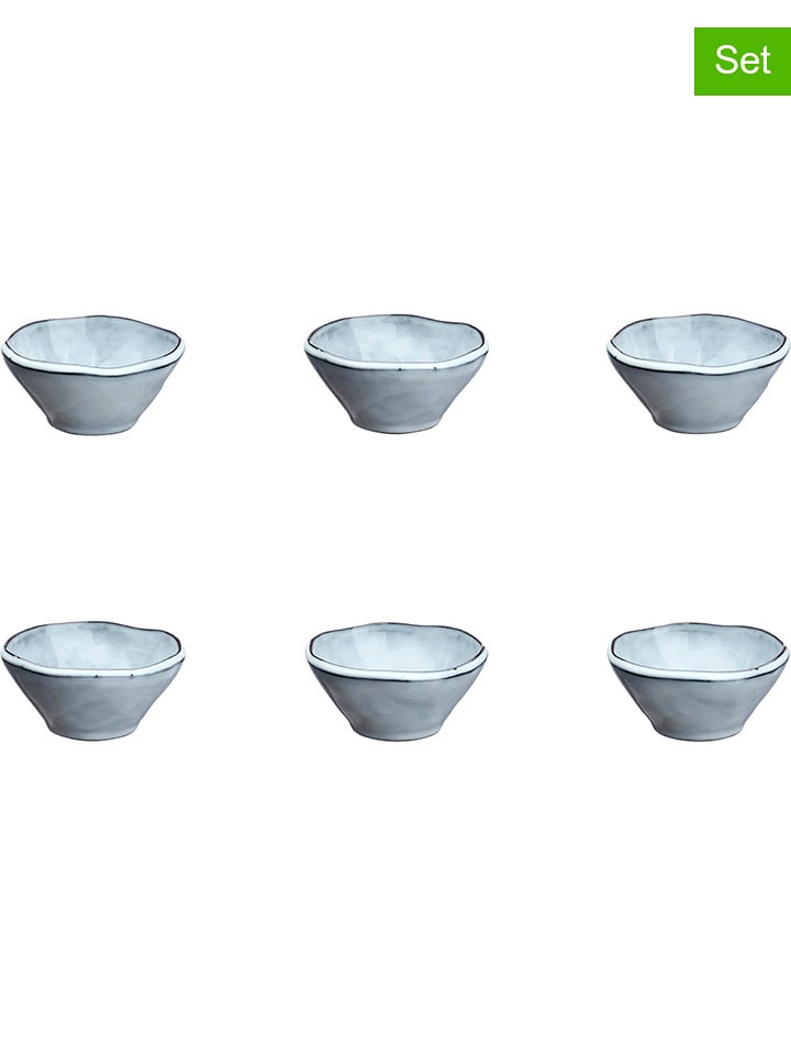 Björn Miski (6 szt.) "Cloud" w kolorze szaroniebieskim - Ø 10 cm rozmiar: onesize