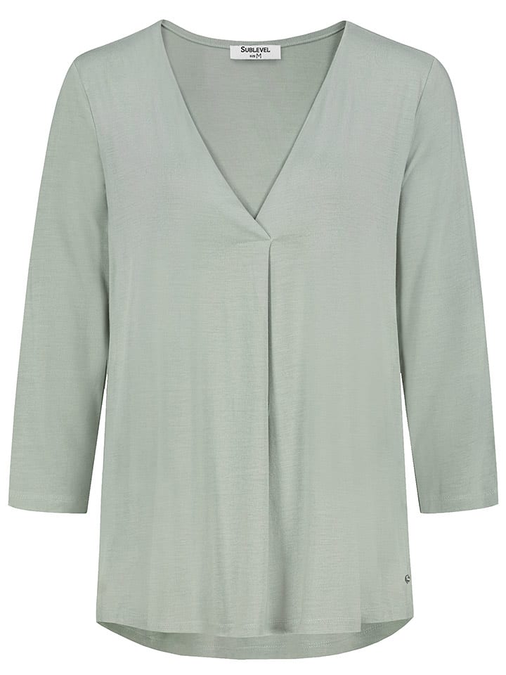 Sublevel Koszulka w kolorze miętowym rozmiar: S