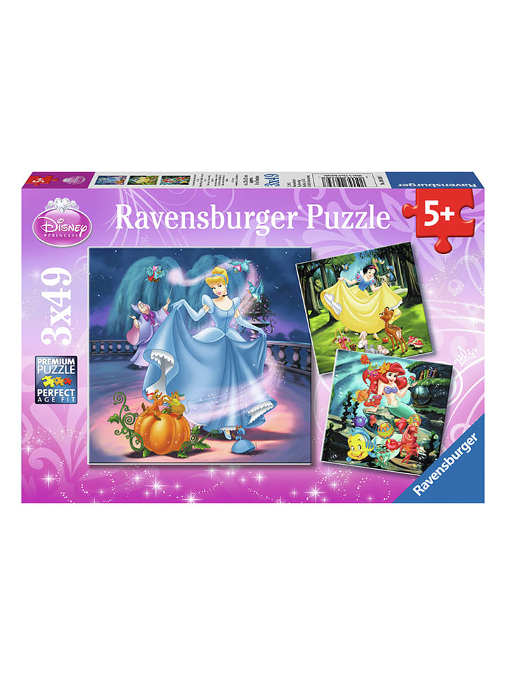 Ravensburger Puzzle (3x 49 szt.) - 5+ rozmiar: onesize