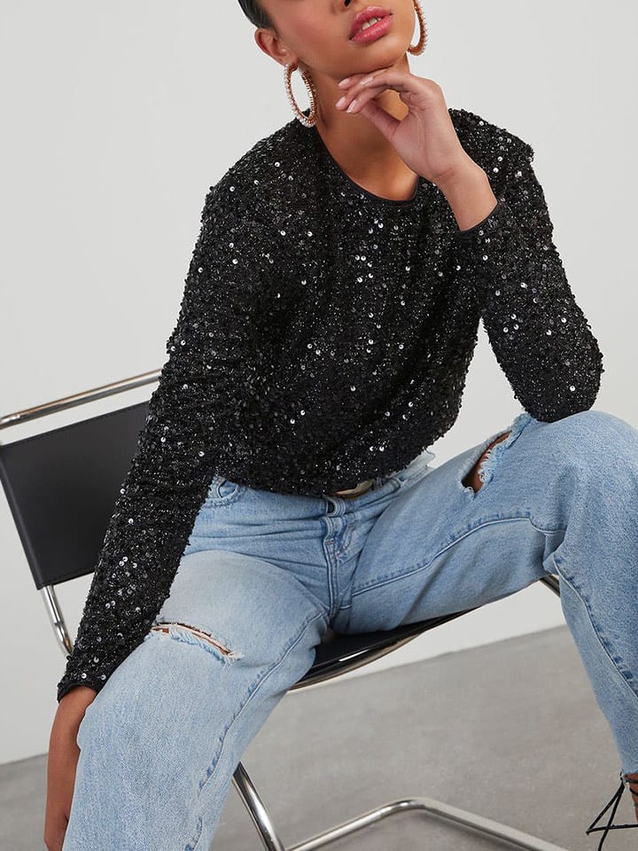 LA Angels Bluzka w kolorze czarnym rozmiar: XL