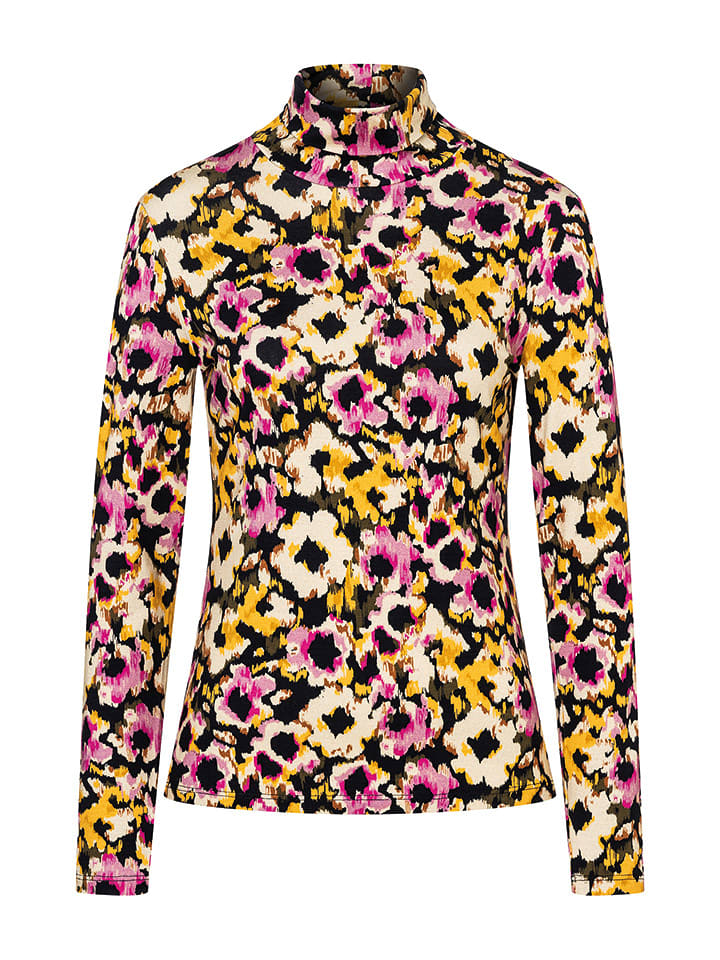 More & More Koszulka w kolorze czarno-żółto-jasnoróżowym rozmiar: 40