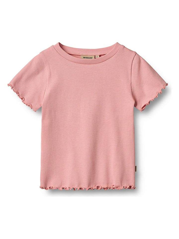 Wheat Koszulka w kolorze jasnoróżowym rozmiar: 98