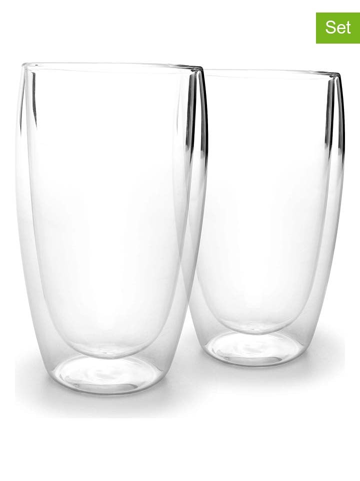 Salt and Pepper Szklanki (2 szt.) "Vienna" do kawy - 440 ml rozmiar: onesize