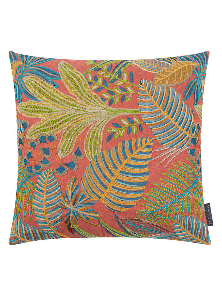 Magma Heimtex Poszewka "Kiley" w kolorze czerwonym ze wzorem na poduszkę - 40 x 40 cm rozmiar: onesize