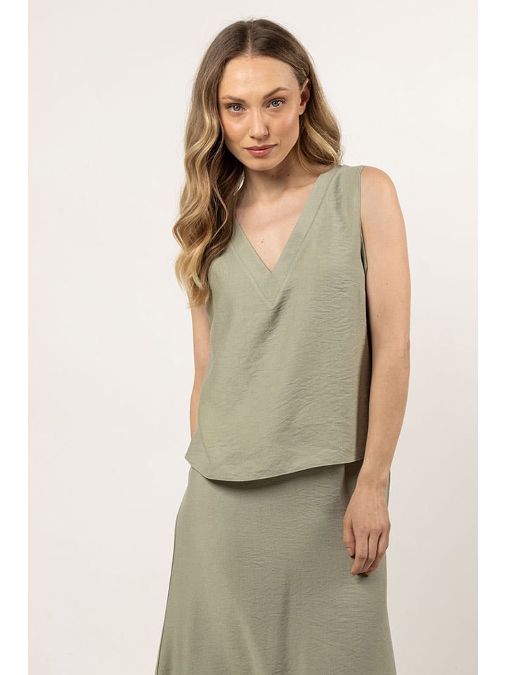 Awama Bluzka w kolorze jasnozielonym rozmiar: L