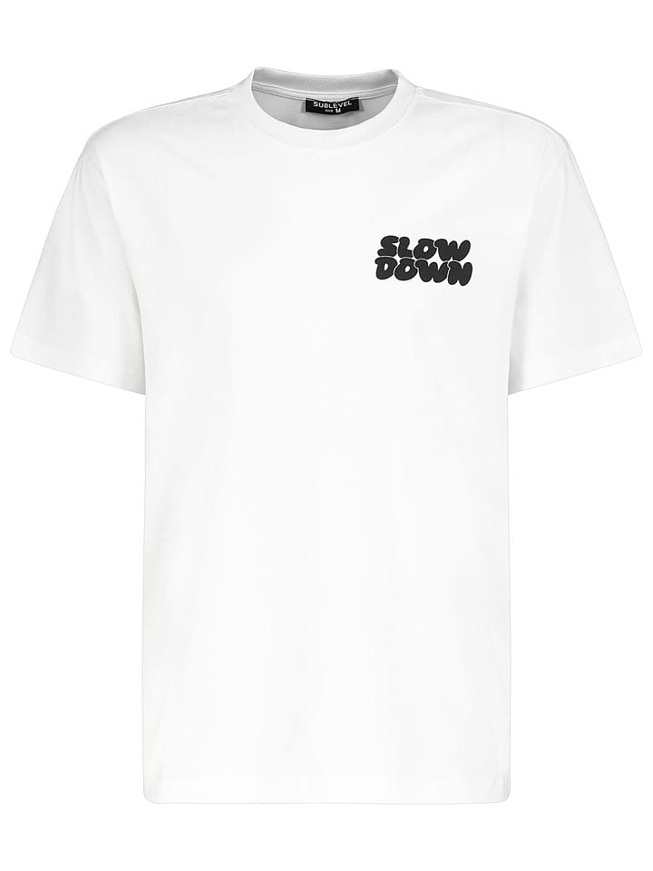 Sublevel Koszulka w kolorze białym rozmiar: S