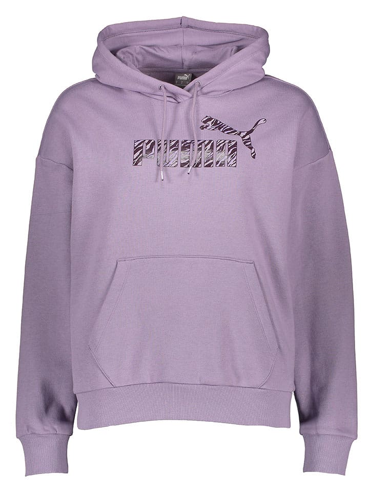 Puma Bluza "Essentials+" w kolorze fioletowym rozmiar: M
