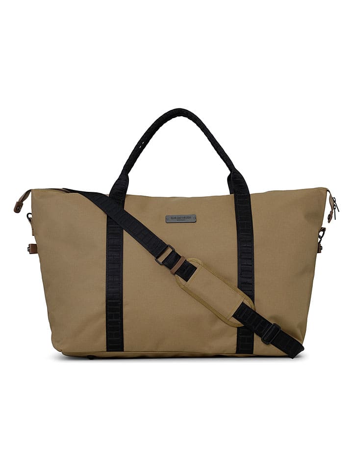 Ilse Jacobsen Shopper bag w kolorze jasnobrązowym - 60 x 38 cm rozmiar: onesize