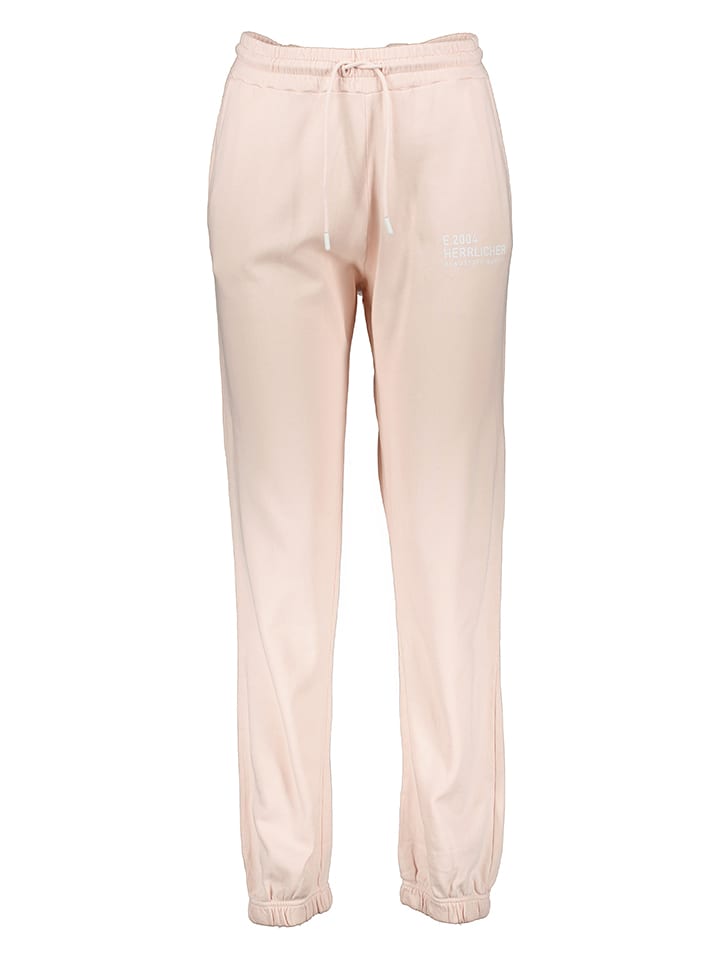 Herrlicher Spodnie dresowe "Celeste" w kolorze jasnoróżowym rozmiar: XS