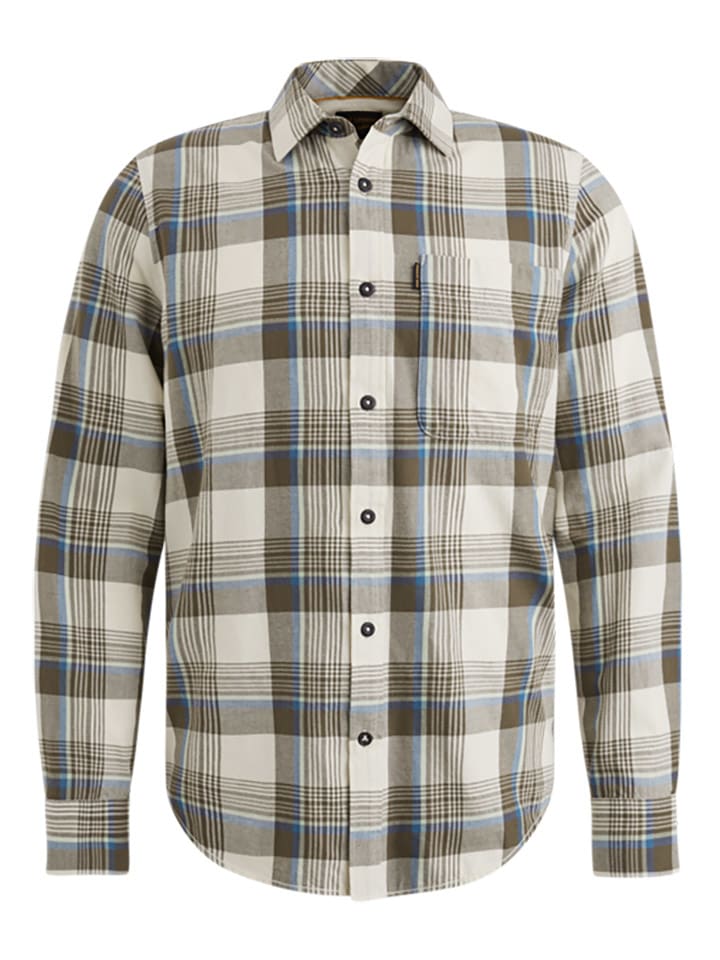 PME Legend Koszula w kolorze brązowo-kremowym rozmiar: XXL