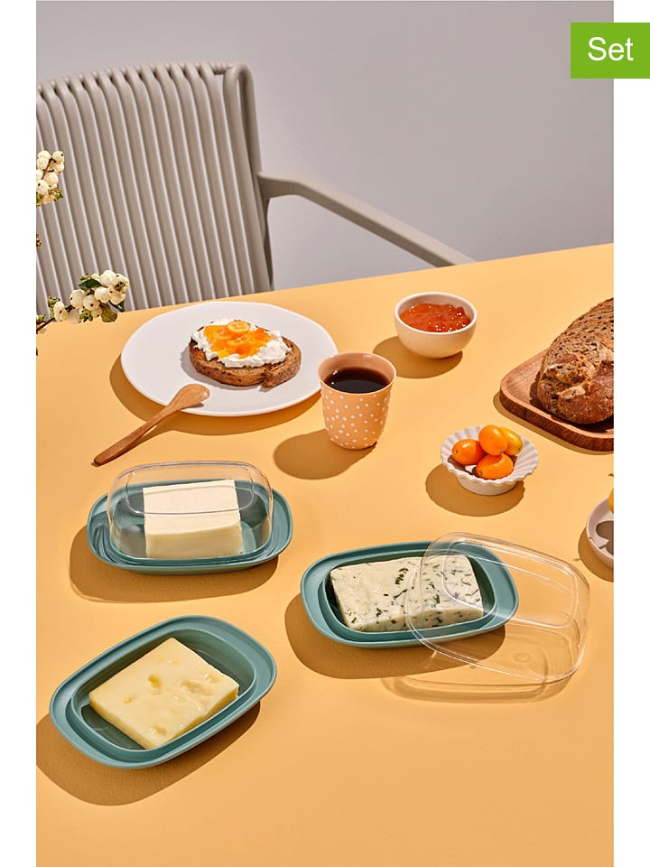 Violeta Home Maselniczki (3 szt.) w kolorze zielonym - 10 x 14 x 20 cm rozmiar: onesize