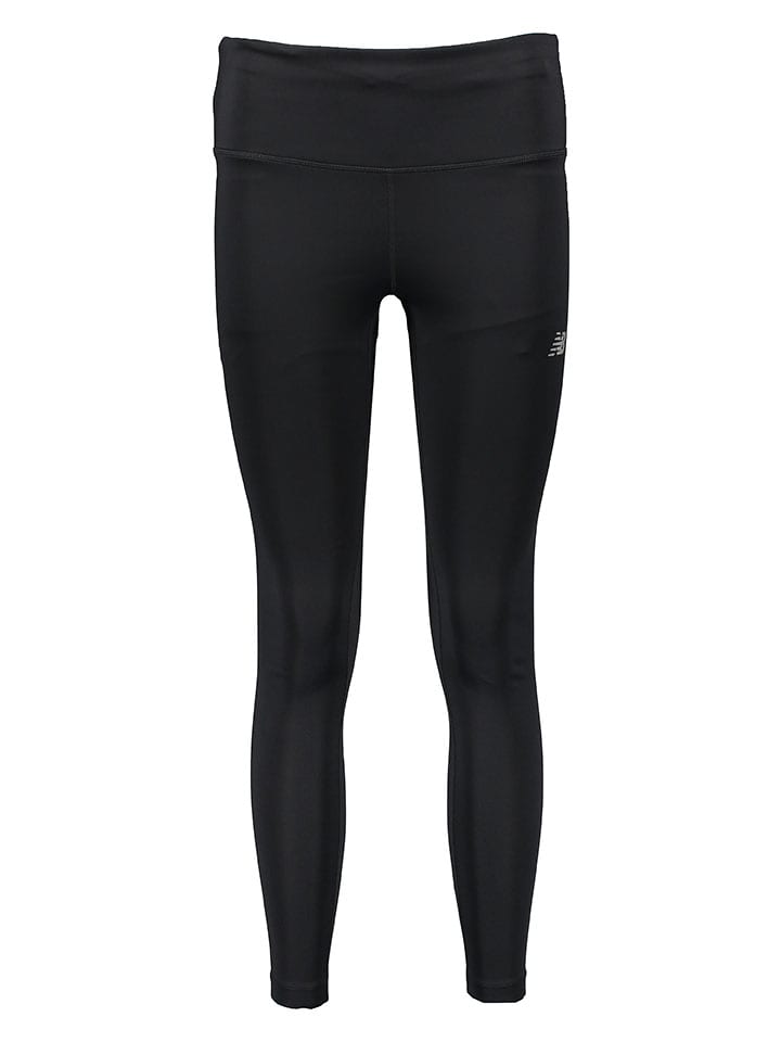 New Balance Legginsy sportowe "5K" w kolorze czarnym rozmiar: XS